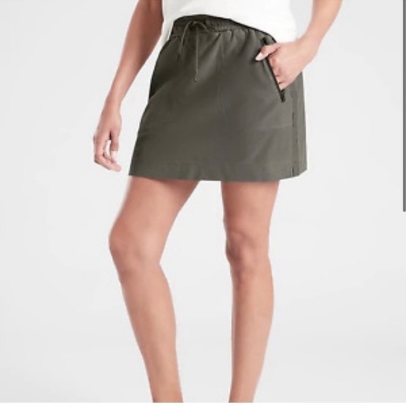 Athleta Farallon Skirt Slate Grey Sz 4 - Picture 10 of 10